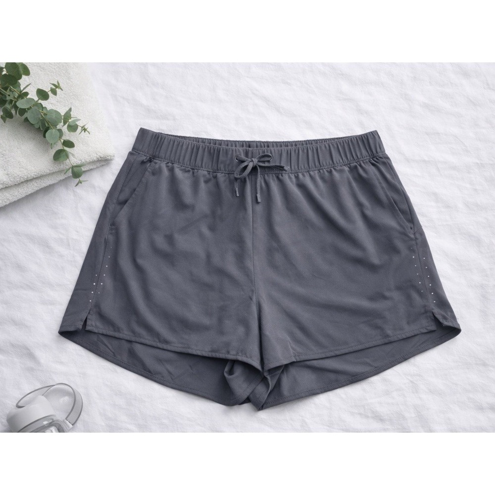 Old Navy Active Go Dry Running Shorts‎ Lightweight Womens XXL Navy Zip Pocket